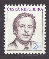 Czech Republic 1993 MNH ** Mi 3 Sc 2879 Czech President Václav Havel. Tschechische Republik - Nuovi