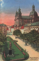 ALLEMAGNE - Mannheim - Schillerplatz - Carte Postale Ancienne - Mannheim
