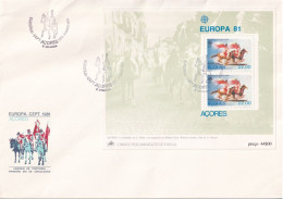 1981 FDC Açores - 1981