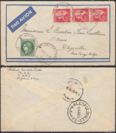 Congo Belge 1940 - Lettre Par Avion De St. Julien Les Ars.-France Ves Thysvlle-Bas Congo Belge...... (EB) AR-01898 - Usati