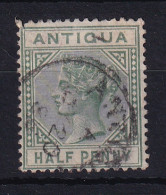 Antigua: 1882   QV   SG21    ½d     Used - 1858-1960 Colonia Británica