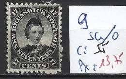 NOUVEAU-BRUNSWICK 9 Sans Gomme Côte 55 € - Unused Stamps