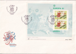 1981 FDC Madeire - 1981