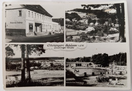 Schönau V.d.W., 4 Ansichten, Waldschwimmbad, Gemeinde-Schänke, 1978 - Langelsheim