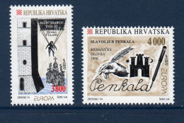 Hrvatska, Croatie, **, Yv 226, 227, Mi 274, 275, SG 274, 275, Europa 1994, - 1994