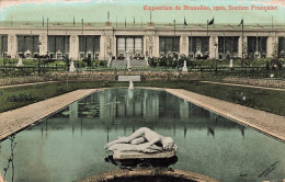 BELGIQUE - Bruxelles - Exposition De Bruxelles 1910 - Section Française - Carte Postale Ancienne - Mostre Universali