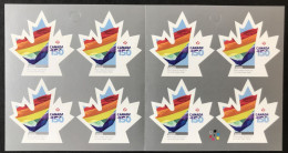 CANADA  ~ 2017 Marriage Equality MNH Booklet ~ Rainbow LGBT Gay Lesbian Transgender - Neufs