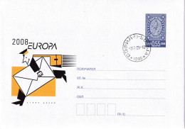 2008 FDC Bulgarie Enveloppe Postale - 2008