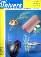 Tout L'univers 1966 N° 150 Les épices , Lille Ville , La Télévision , La Bolivie , Transports Au 19 ° , Indochine Histoi - Allgemeine Literatur