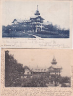 237853Baarn, Badhotel (2 Kaarten)(rond 1900)(zie Hoeken) - Baarn
