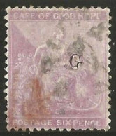 Griqualand West 1879. 6d Violet (type 17), Wmk.CC. SG 27. - Griqualand West (1874-1879)