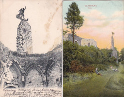 2389125Valkenburg, Kapel En Ruine 1904 – Ruine 1911 (2 Kaarten) - Valkenburg
