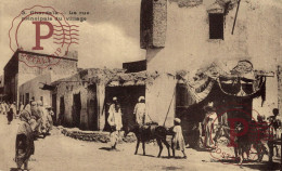 ARGELIA. ALGERIE. Ghardaïa - La Rue Principale Du Village - Ghardaïa