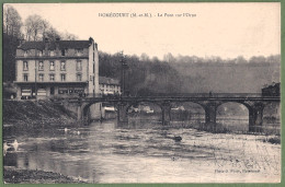 CPA Vue Très Rare - MEURTHE ET MOSELLE - HOMÉCOURT - LE PONT SUR L'ORNE - Homecourt