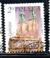 POLONIA POLAND POLSKA 2002 CHURCH CATHEDRAL ST. ADALBERT'S COFFIN GNIEZNO 2z USATO USED OBLITERE' - Usati