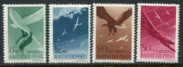 HUNGARY 1943 Horthy Aviation Fund MNH / **.  Michel 731-34 - Nuovi