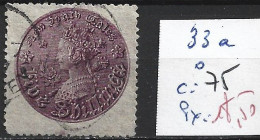 NEW SOUTH WALES 33a Oblitéré Côte 75 € - Used Stamps