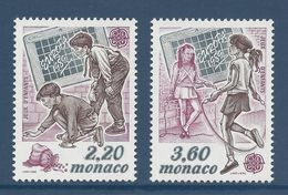 Monaco - YT N° 1686 Et 1687 ** - Neuf Sans Charnière - 1989 - Ungebraucht