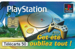 Télécarte France-PlayStation  (motif, état, Années, Unités, Etc Voir Scan) + Port - Ohne Zuordnung