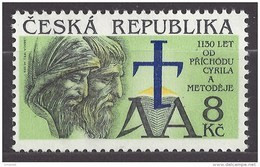 Czech Republic 1993 MNH ** Mi 11 Sc 1130 Anniversary Of The Arrival Of Cyril And Methodius. Tschechische Republik - Nuevos