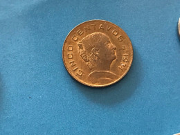 Münze Münzen Umlaufmünze Mexiko 5 Centavos 1971 - Mexico