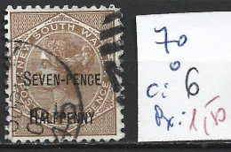 NEW SOUTH WALES 70 Oblitéré Côte 6 € - Used Stamps
