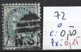 NEW SOUTH WALES 72 Oblitéré Côte 0.50 € - Used Stamps