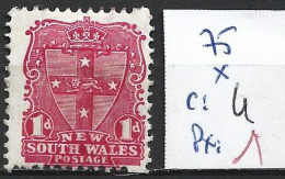 NEW SOUTH WALES 75 * Côte 4 € - Mint Stamps