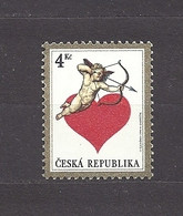 Czech Republic Tschechische Republik 1998 MNH ** Mi 168 Sc 3034 Grussmarke. Love. - Ongebruikt