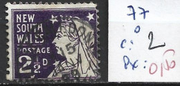 NEW SOUTH WALES 77 Oblitéré Côte 2 € - Used Stamps