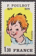 Titi Parisien - FRANCE - Gamin De Montmartre, Francisque  Poulbot, Dessinateur - N° 2038 ** - 1979 - Unused Stamps