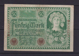 GERMANY - 1920 Reichsbanknote  50 Mark Circulated Banknote - 50 Mark