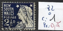 NEW SOUTH WALES 82 Oblitéré Côte 1 € - Used Stamps