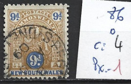 NEW SOUTH WALES 86 Oblitéré Côte 4 € - Usati