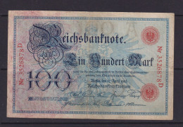 GERMANY - 1903 Reichsbanknote  100 Mark Circulated Banknote - 100 Mark