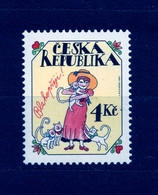 Czech Republic Tschechische Republik 1997 MNH ** Mi 139 Sc 3011 Grussmarke. Congratulations. - Nuovi