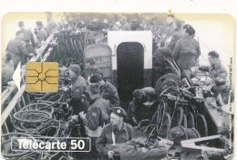 Télécarte France ( 06/94) 50ans Débarquement 1944 (motif, état, Unités, Etc Voir Scan) + Port - Non Classés