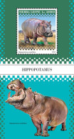  SIERRA LEONE 2018 MNH  Hippopotamus  Michel Code: 10443 / Bl.1594. Scott Code: 5066. Yvert&Tellier Code: 1574 - Sierra Leone (1961-...)