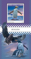  SIERRA LEONE 2018 MNH  Penguins  Michel Code: 10433 / Bl.1592. Scott Code: 5068. Yvert&Tellier Code: 1576 - Sierra Leone (1961-...)