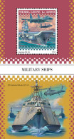  SIERRA LEONE 2018 MNH  Military Ships  Michel Code:  10463 / Bl.1598. Scott Code: 5080. Yvert&Tellier Code: 1582 - Sierra Leone (1961-...)