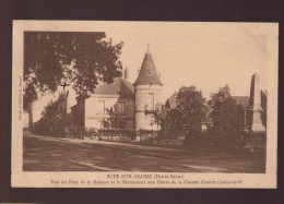 CPA - 70 - Scey-sur-Saône - Rue Du Pont De La Balance Et Le Monument Aux Morts De La Grande Guerre - Circulée En 1932 - Scey-sur-Saône-et-Saint-Albin