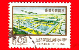 TAIWAN  - Repubblica Di Cina - Usato - 1977 - Grandi Progetti Di Costruzione - Aeroporto Internazionale Di Taoyuan - 6.0 - Oblitérés
