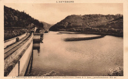 FRANCE - Auvergne - Le Barrage Des Fades Sur La Sioule - Carte Postale Ancienne - Auvergne Types D'Auvergne