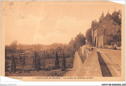 ACNP1-58-0018 - CHATILLON-EN-BAZOIS - Le Jardin Du Château Et Port  - Chatillon En Bazois