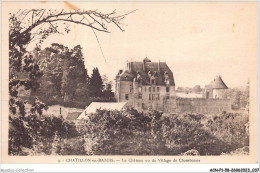 ACNP1-58-0020 - CHATILLON-EN-BAZOIS - Le Château Vu Du Village De Chambonne - Chatillon En Bazois