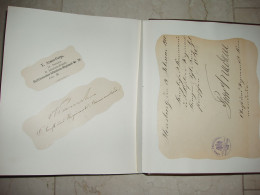 ! 36 Autographen, Autografen Meist Eingeklebt Im Album, Militär, Dt. Reich, 1875-1900 U.a. Generale, Militaria, Hannover - Militaria