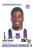 Stickers Panini France Foot 2013-2014 - 437 - Toulouse Football Club - Serge Aurier - Voir Scans Recto-Verso - Edition Française