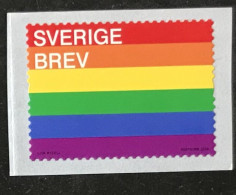 SWEDEN Sverige Schweden 2016 ~ Pride MNH ~ LGBT Lesbian Gay, Bi-Sexual Transgender Rainbow - Unused Stamps