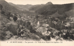 FRANCE - Le Mont Dore - Vue Générale - La Vallée De La Dogne Et Le Capucin - Carte Postale Ancienne - Le Mont Dore