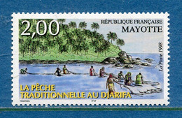 Mayotte - YT N° 59 ** - Neuf Sans Charnière - 1998 - Neufs